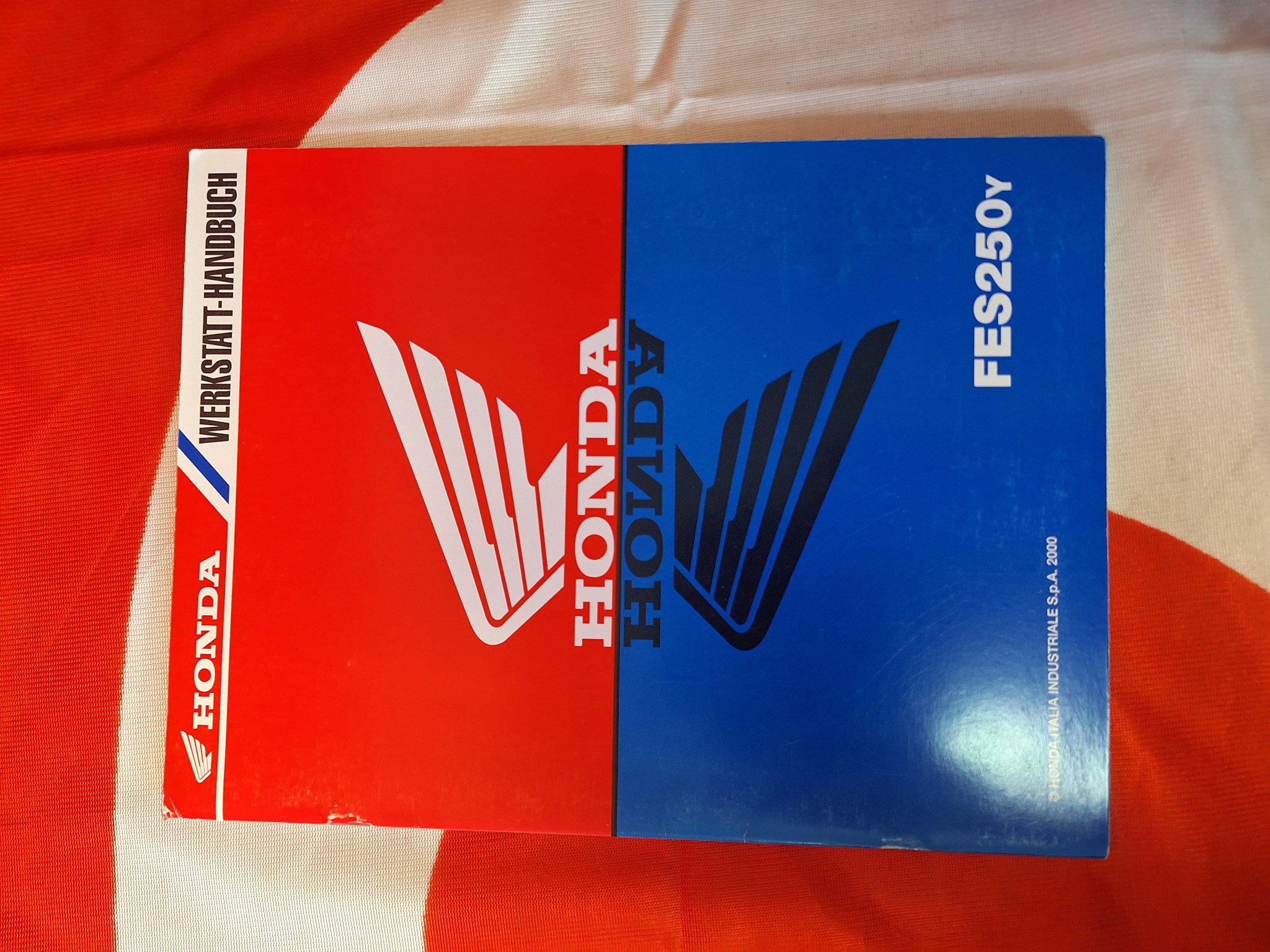 Picture of Werkstatthandbuch Nachtrag Honda  FES250Y